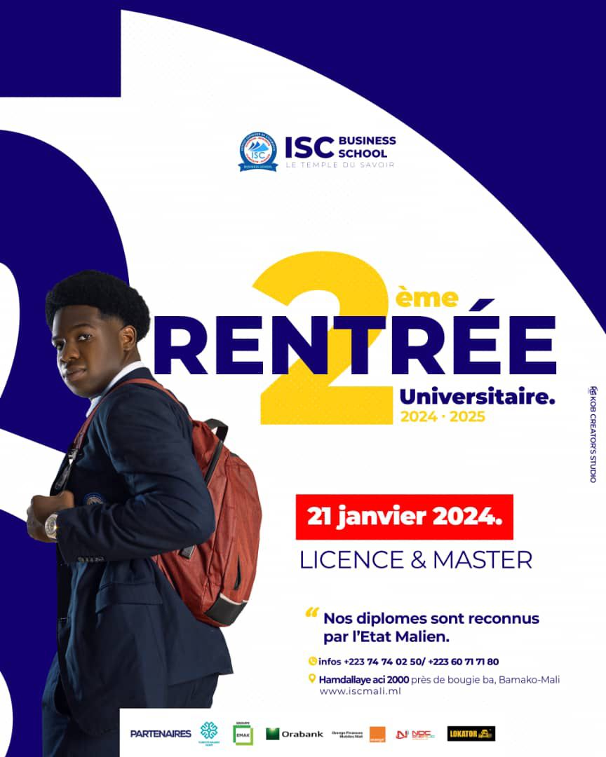 2ème Rentrée Universitaire à ISC-BS