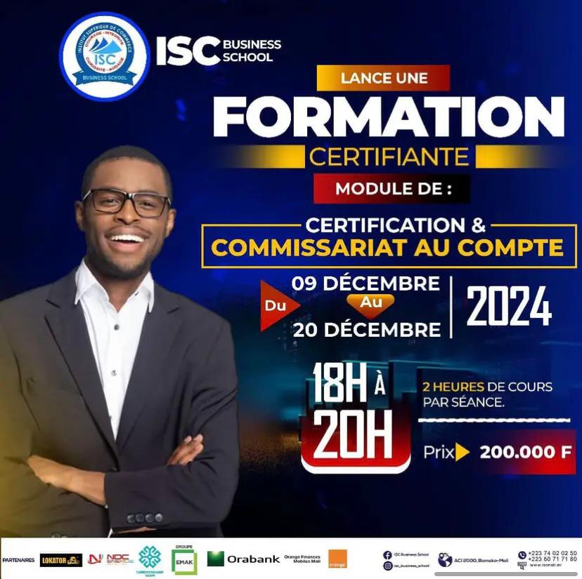 Formation en Certification et Commissariat aux Comptes